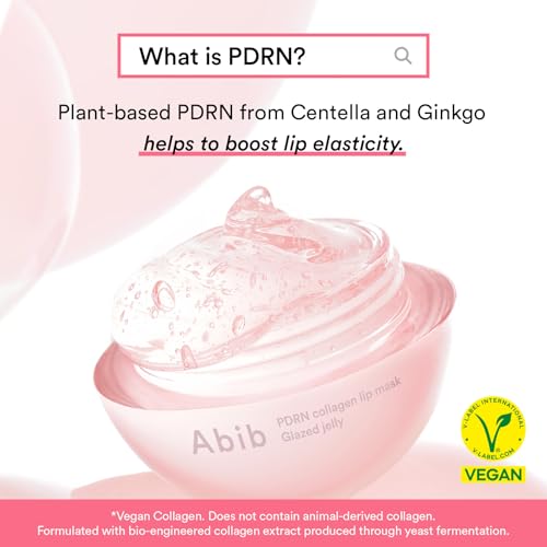 Abib PDRN Vegan Collagen Lip Mask Glazed Jelly 0.38 fl oz | - Product Imagery