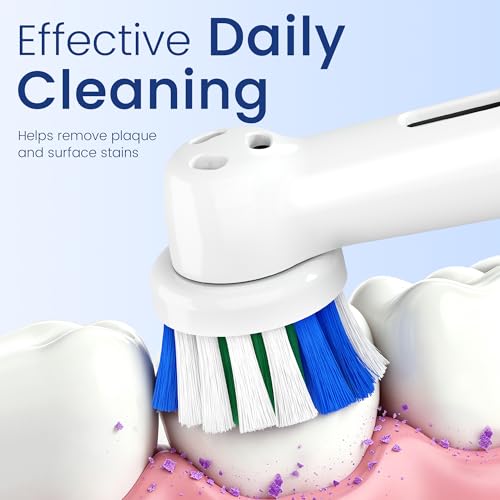 Replacement Toothbrush Heads Compatible with Oral B Braun, - Product Imagery