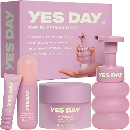 YES DAY The Sleepover Set, Complete Skincare for Teens & Tweens - Product Imagery