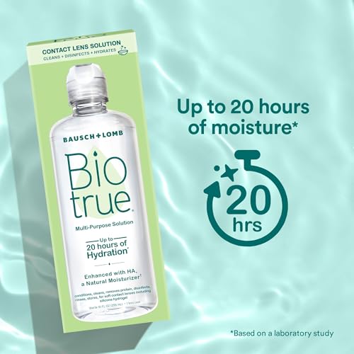 Biotrue Multi-Purpose Contact Lens Solution with Case, 10 Fl oz - Product Imagery