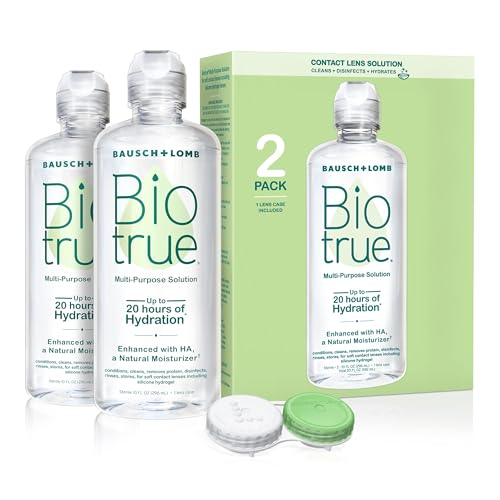 Biotrue Multi-Purpose Contact Lens Solution with Case, 10 Fl oz - Product Imagery