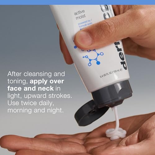 Dermalogica Active Moist Moisturizer, Lightweight Daily Lotion - Product Imagery