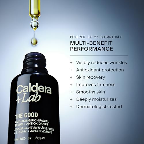 Caldera + Lab The Good | Men's Anti-Aging Rich Facial Serum, 1 - Product Imagery