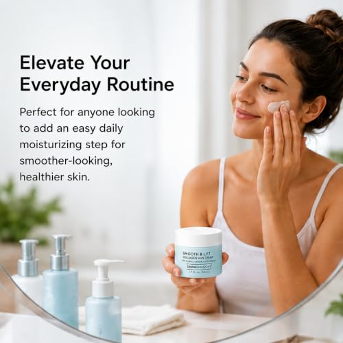 Global Beauty Care Smooth & Lift Collagen Skin Cream - Hydrating - Product Imagery