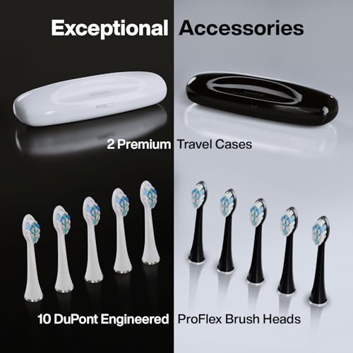 Aquasonic Duo Series PRO – Ultra-Whitening Electric Toothbrush - Product Imagery