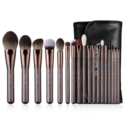 Professional Makeup Brush Set, Eigshow Makeup Brushes Perfect for Foundation Face Powder Blending Blush Bronzer Eyeliner