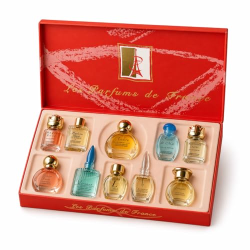 Charrier Parfums 10 Eaux de Parfum Luxurious Gift Box - Made in Provence, France - 57.8 ml – Assorted