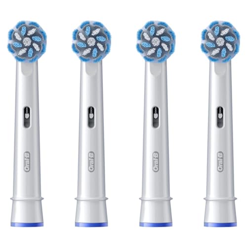 Oral-B Pro Sensitive Clean Replacement Toothbrush Heads Pack of 4 - Product Imagery