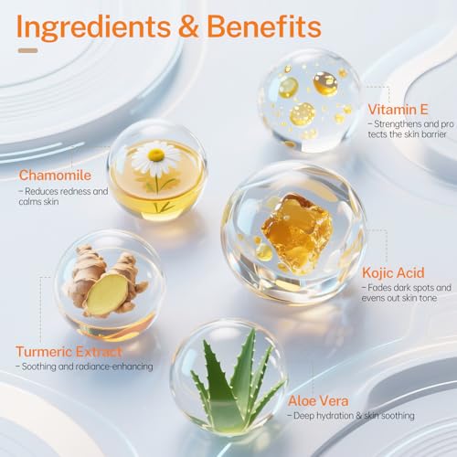 realori Turmeric Face Mask, Overnight Wrapping Facial Mask with - Product Imagery