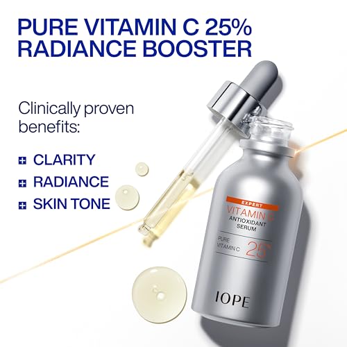 IOPE Expert Vitamin C 25% Antioxidant Serum - 25% Pure Vitamin C - Product Imagery
