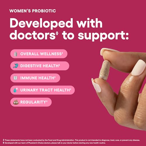 Physician's CHOICE Probiotics for Women - PH Balance, Digestive, - Product Imagery