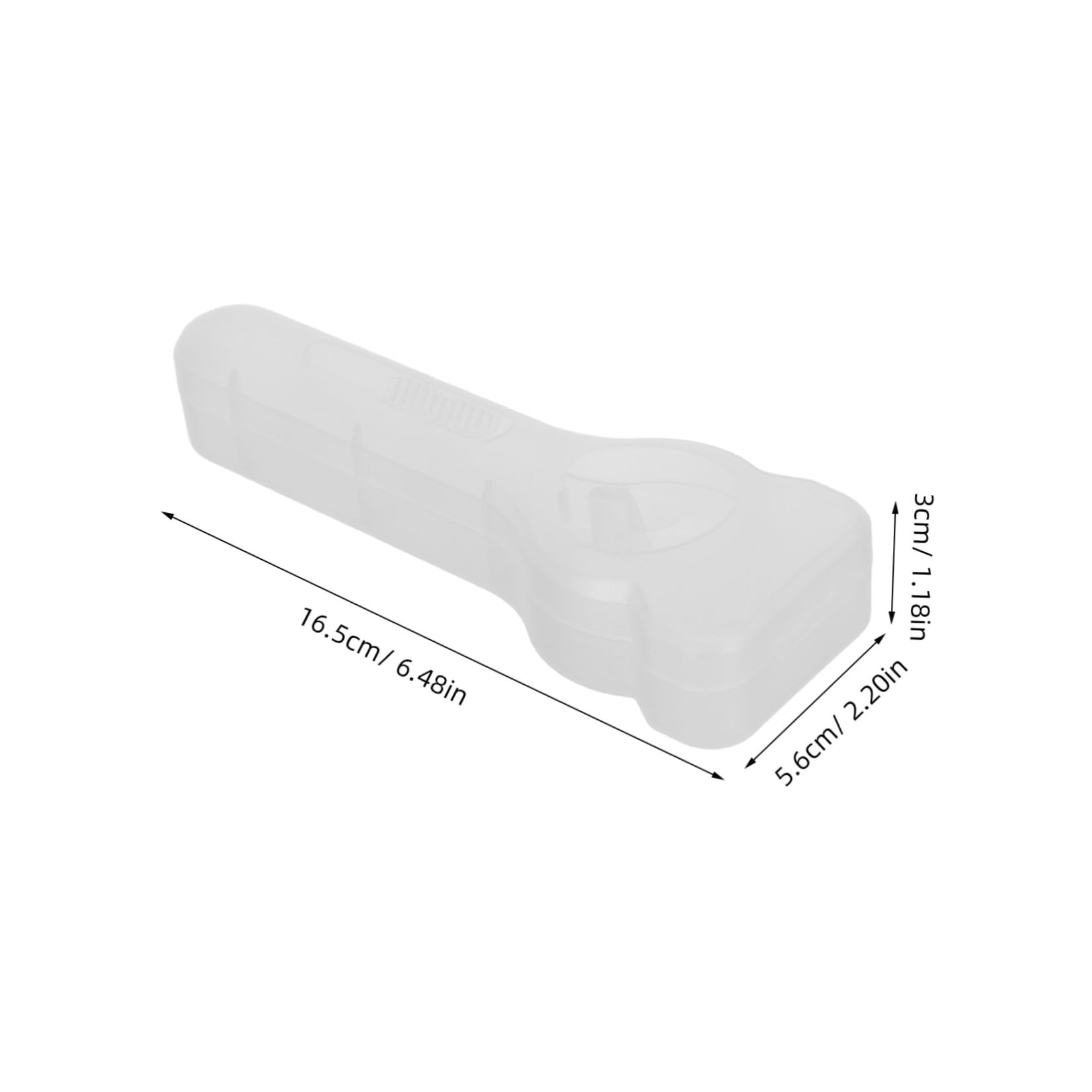MERRYHAPY 5-piece portable razor case with hard plastic storage box for men's manual razors and trimmers, travel-friendly organizer.
