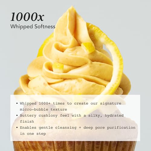 Whipped Korean Skincare Face Wash, Doubles as a Face Mask, Yuzu - Product Imagery