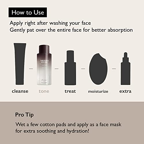 haruharu wonder Black Rice Hyaluronic Toner for Sensitive Skin, - Product Imagery