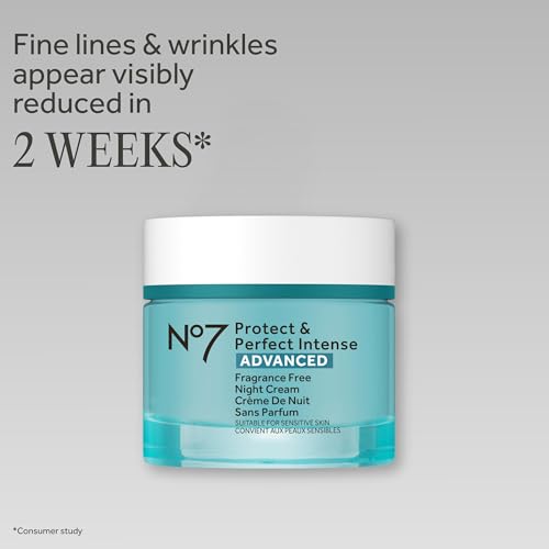 No7 Protect & Perfect Advanced Night Cream, Fragrance-Free, 1.69 - Product Imagery