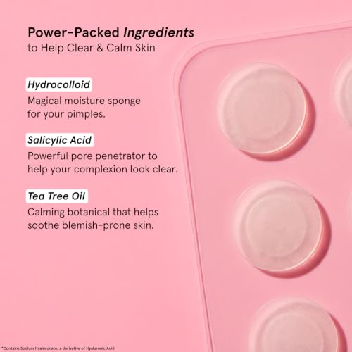 grace & stella Award Winning Pore Strip - Pimple Patches for Face - Product Imagery
