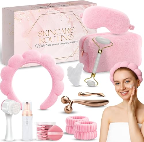 Skincare tools set, cute skin care tool for teens, facial - Product Imagery
