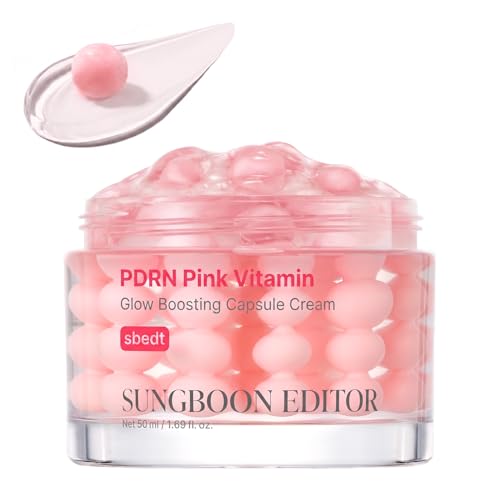 SUNGBOON EDITOR Pink Glow Duo Set, Boosting Mask 4 Count + PDRN - Product Imagery