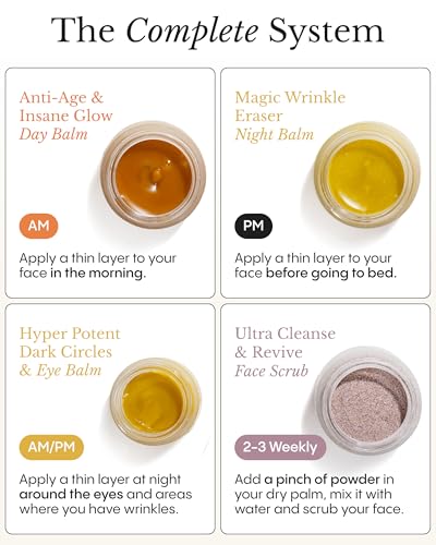 Frøya Organics The Complete System for Mature Women’s Skin Set - Product Imagery
