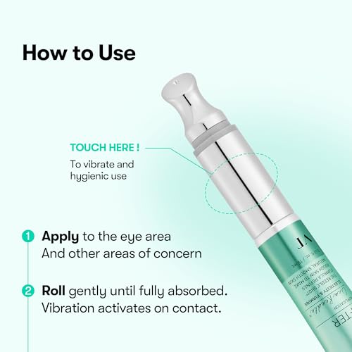 VT COSMETICS PDRN Reedle Shot Eye Cream, Vibrating Eye - Product Imagery