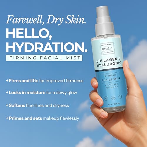 Hyaluronic Acid & Collagen Hydrating Facial Mist, Dermatologist - Product Imagery