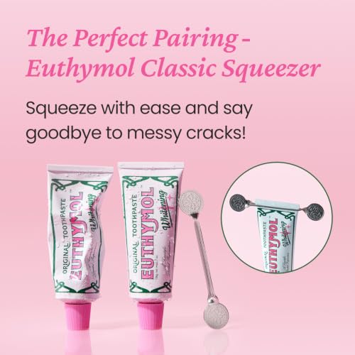 EUTHYMOL Whitening Toothpaste, Stain Removal in 2 Weeks | 3.7 fl - Product Imagery