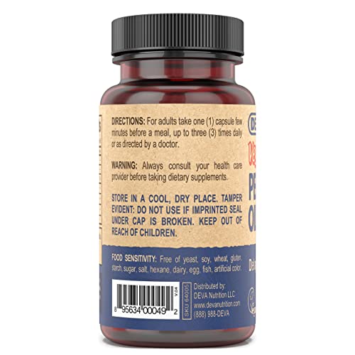 DEVA Nutrition Premium Vegan Peppermint Oil with Orange Oil, - Product Imagery