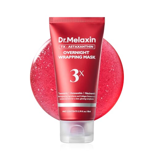 n TX Astaxanthin Overnight Wrapping Peel-Off Mask – Skin Tone - Product Imagery