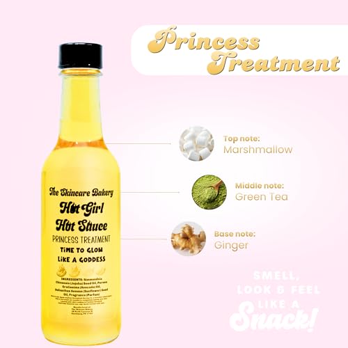 The Skincare Bakery Viral Hot Girl Hot Sauce Body Oil - Princess - Product Imagery