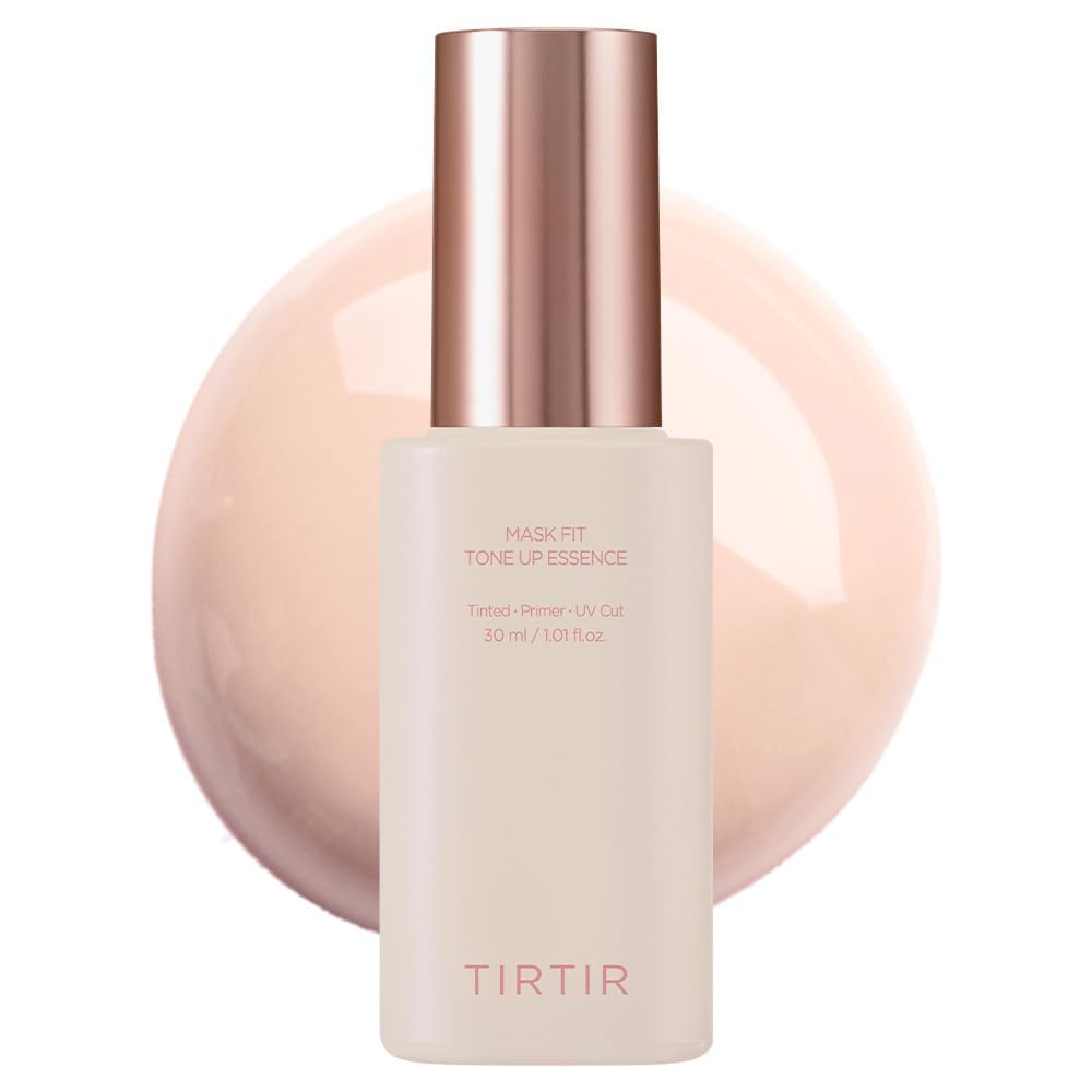 TIRTIR Mask Fit Tone Up Essence | Tinted Moisturizer, All-in-one base, Glass skin look, Deep Hydration, Long-lasting, Na