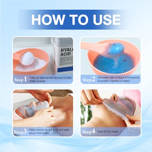 Jelly Mask for Facials Professional, Hydrating & Moisturizing - Product Imagery