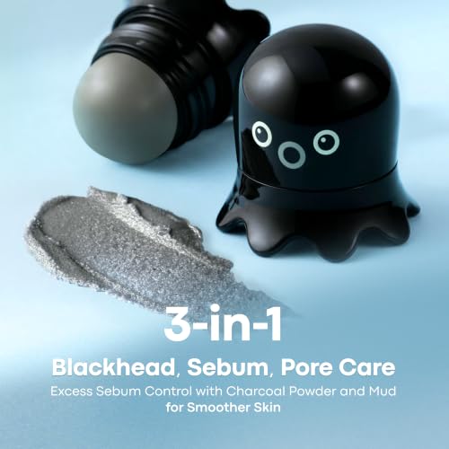 TONYMOLY Tako Pore Scrub Stick Duo, Deep Pore Charcoal Blackhead - Product Imagery
