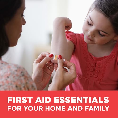 BAND-AID Brand All-Purpose Portable Compact First Aid Kit, 160 - Product Imagery