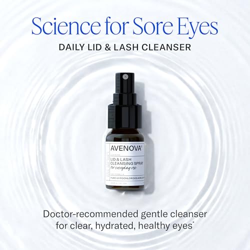 Avenova Eyelid Spray Cleanser for Lid & Lash, 20 ml Bottle - Product Imagery