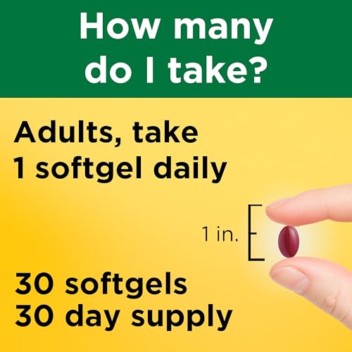 Nature Made Vitamin D3 K2 Supplement, 30 Softgels - Product Imagery