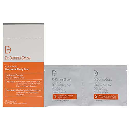 Dr Dennis Gross Alpha Beta Universal Daily Peel Treatment Unisex 30 oz – 1 Ounce (Pack of 30)