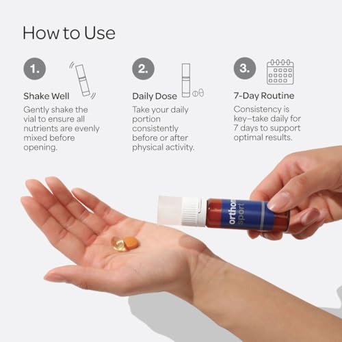 Orthomol Sport Sports Nutrition Capsules, 30-Day Supply - Product Imagery