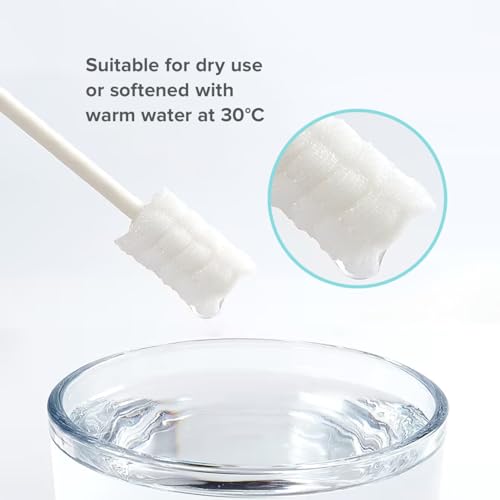 Baby Tongue Cleaner, 60pcs, Disposable Infant Toothbrush, - Product Imagery