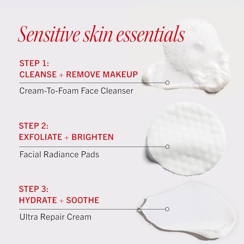 First Aid Beauty Sensitive Skin Skincare Routine Set, 3-Piece - Product Imagery