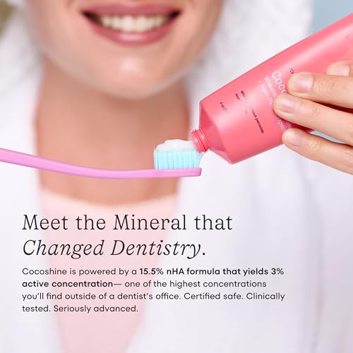 Cocoshine 15% Nano-Hydroxyapatite Toothpaste by COCOLAB, Mint 4oz - Product Imagery