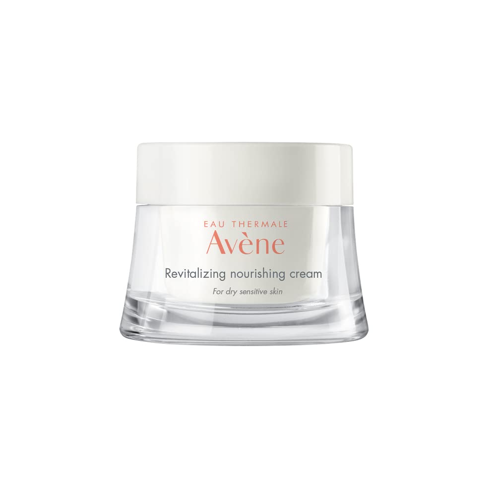 Eau Thermale Avène Revitalizing Nourishing Cream for dry skin, 1.6 oz, moisturizing skincare with a creamy texture