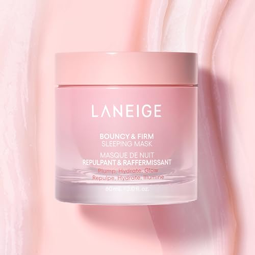 LANEIGE Bouncy & Firm Sleeping Mask: Korean Overnight Face Mask - Product Imagery