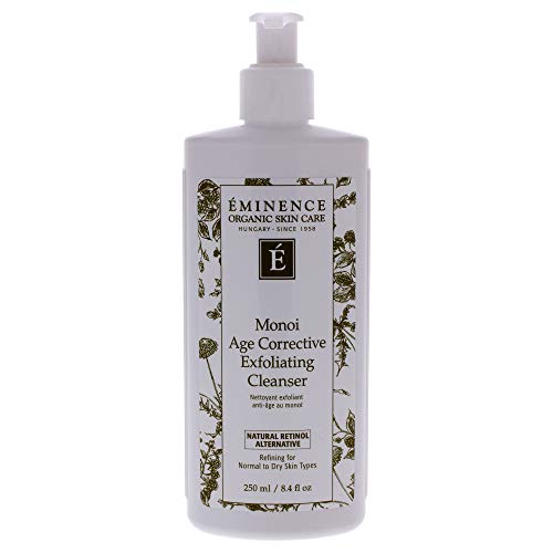 Eminence Age Corrective Monoi Exfoliating Cleanser 8.4oz(250ml) Treatment Beauty Skin – Unscented