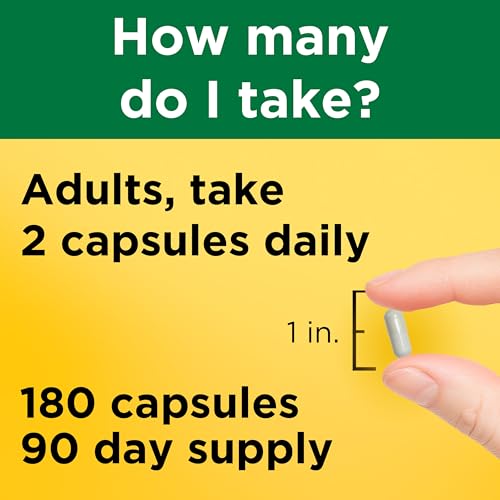 Nature Made Magnesium Glycinate 200 mg per Serving, 180 Capsules - Product Imagery