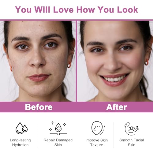 GEBEATY Skin Care Set, 6-Piece Snail Mucin Routine for Hydration - Product Imagery