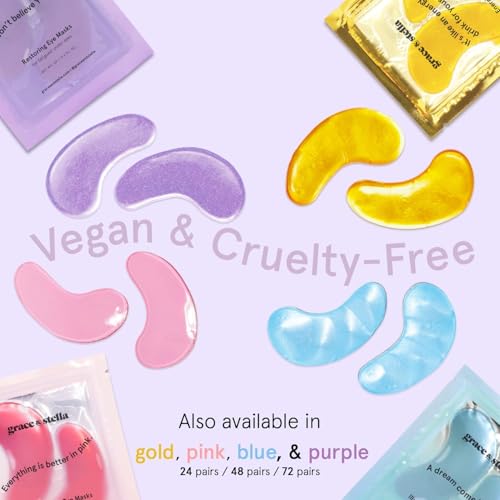 grace & stella Retinol Under Eye Patches for Puffy Eyes - Product Imagery