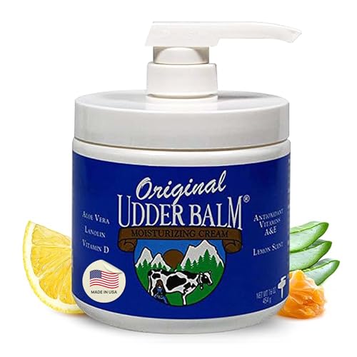 Original Udder Balm, Extra Thick Udder Cream & Deep Moisture for Dry Skin