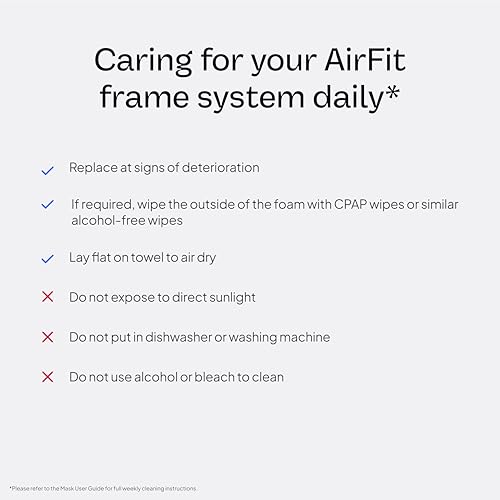 Resmed AirFit N30i Frame System, Standard Frame/Small-Wide - Product Imagery