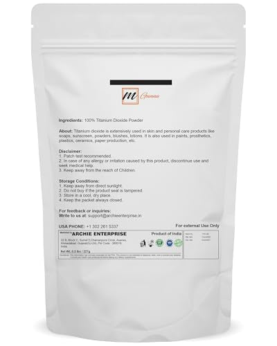 Pumice and Titanium dioxide Combo Powder Packs for Skin - Product Imagery