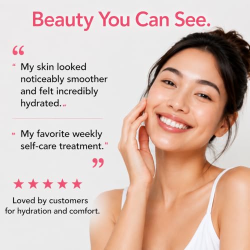 Global Beauty Care Collagen Hydrogel Face Mask - Hydration & - Product Imagery